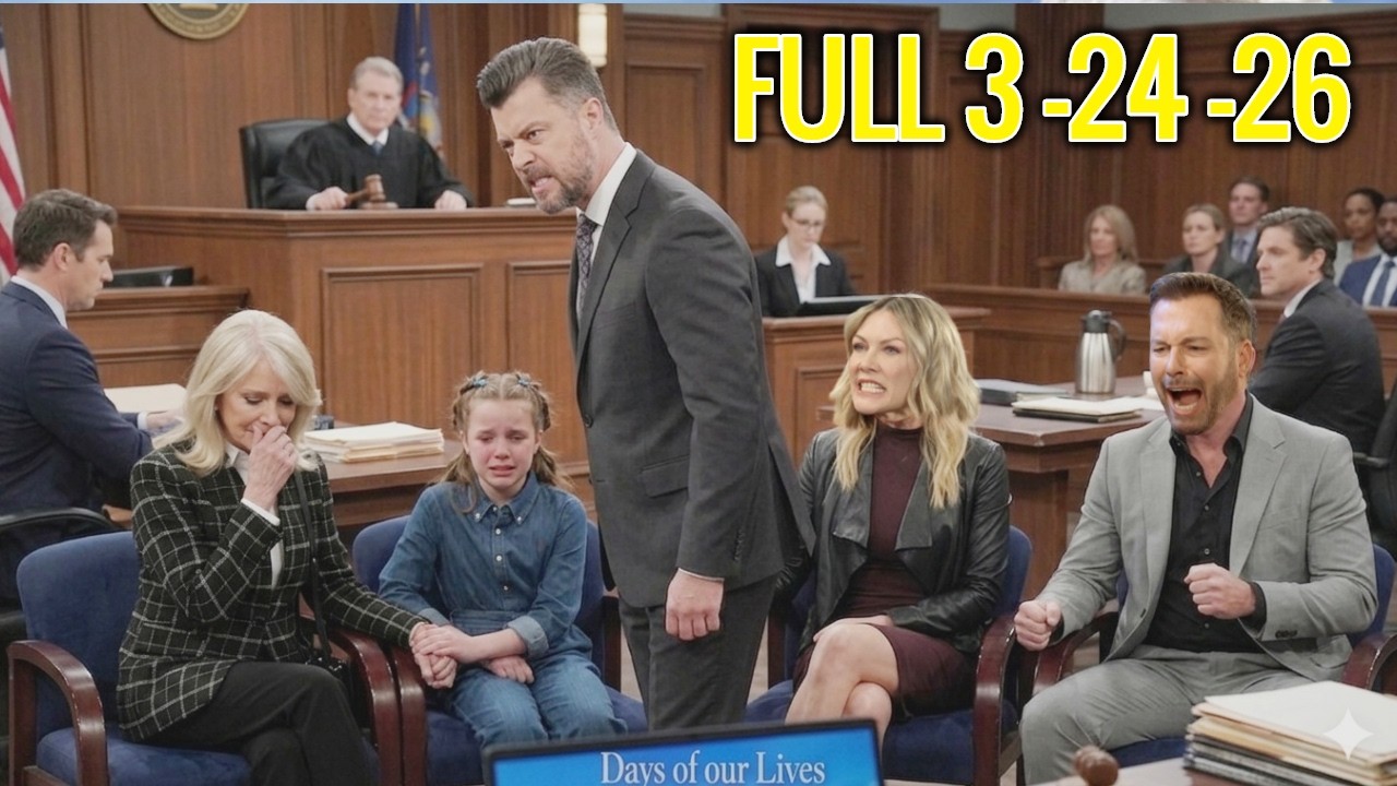 Days of our Lives Spoilers 3/24/26 | DOOL March 24, 2026 Full Spoilers ...
